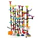 dspitwod Marble Run  200Pcs Maze Game Construction Building Toy Race Track Set with 30pcs Glow in Dark Plastic Marbles STEAM Building Toys Gift for Kids Marble run200 - Image 4