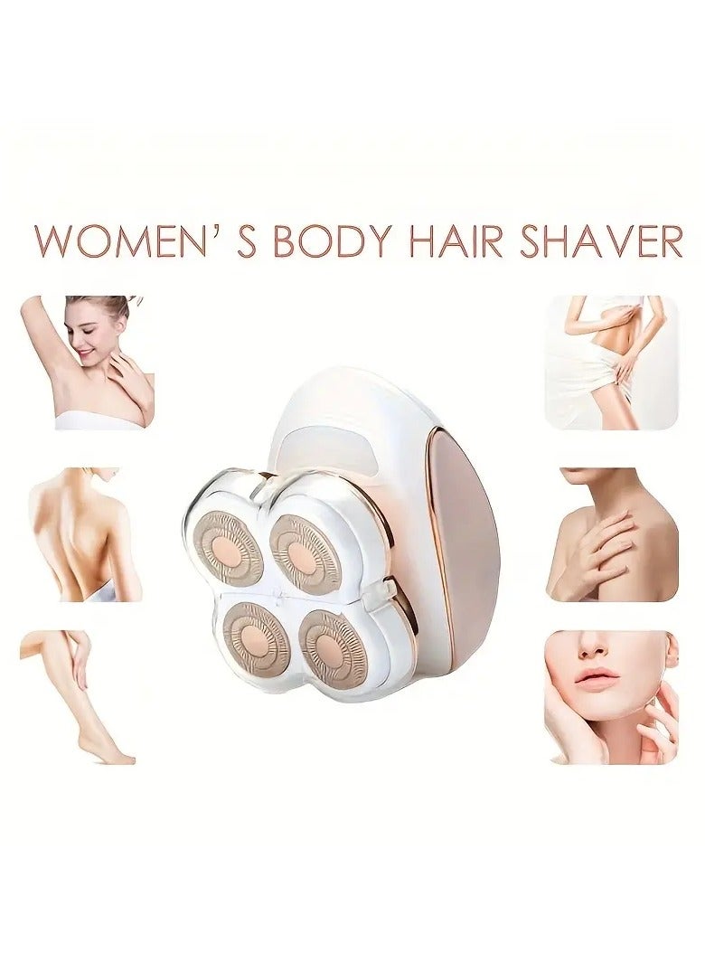 ORiTi Electric Shaver For Women Cordless Electric Razors Bikini Trimmer Rechargeable Portable Hair Remover Painless Women's Foil Shavers Wet And Dry Lady Hair Remover For Legs Body Face Cordless Use - Image 5