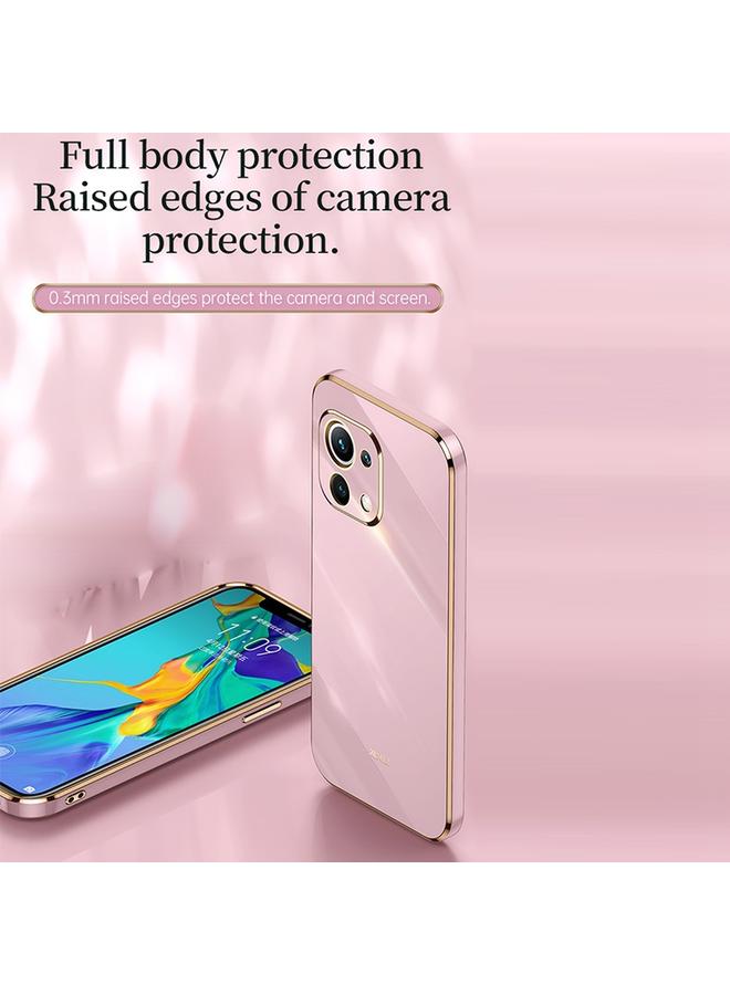 Xinli Case For Xiaomi Mi 11 Lite Straight Edge 6D Electroplate TPU Phone Case - Image 3