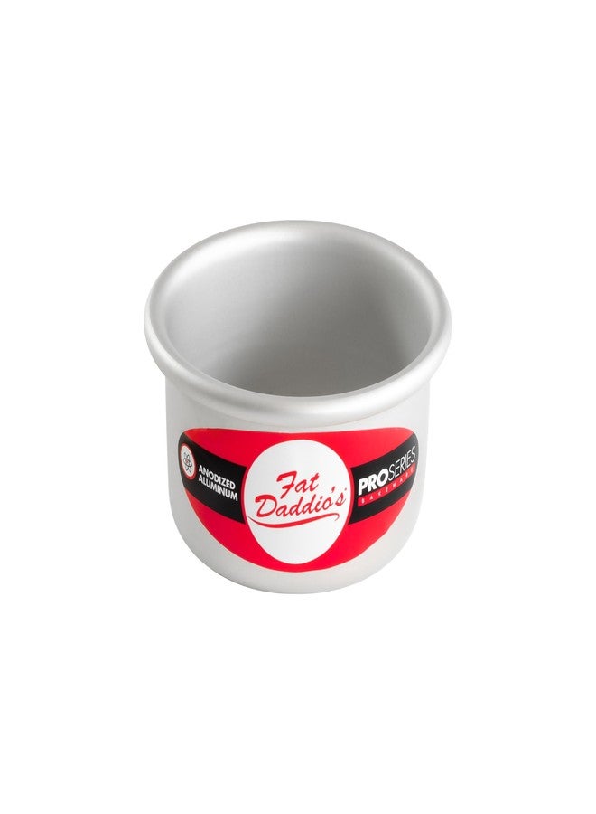 Fat Daddio's PCC-32SET Anodized Aluminum Round Cheesecake Pan with Removable Bottom, 3 x 2 inch, Set of 2 - Image 2