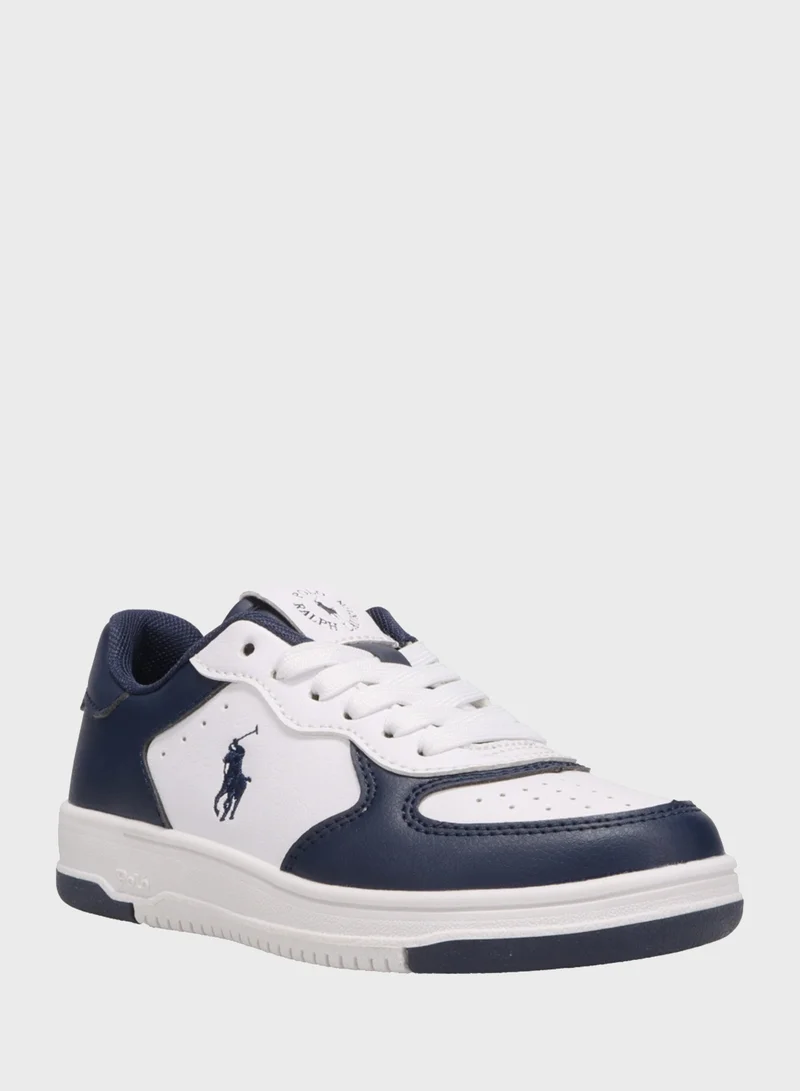 بولو رالف لورين Youth Masters Court Low Top Sneakers