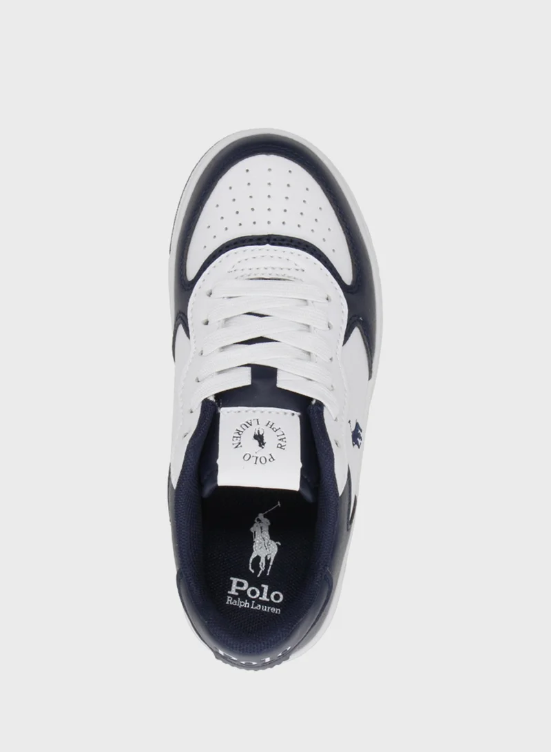 بولو رالف لورين Youth Masters Court Low Top Sneakers