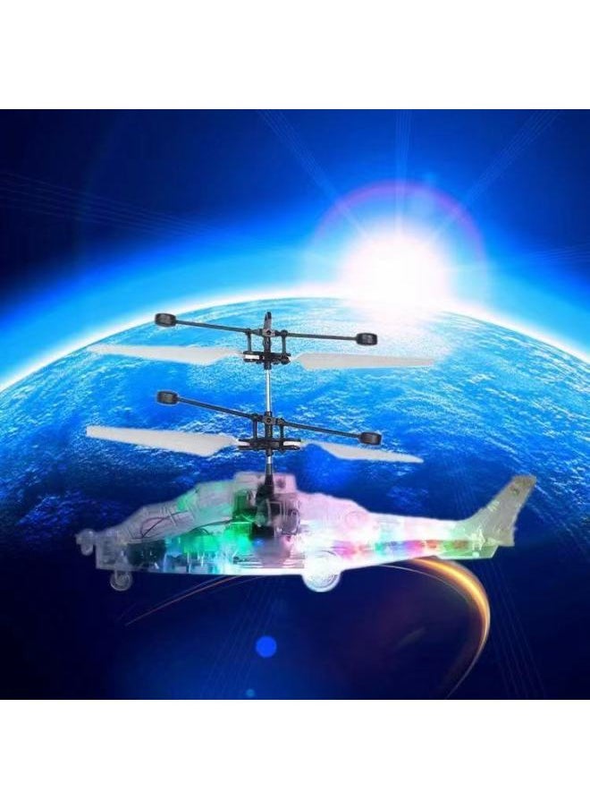 Children's Palm Induction Aircraft Flying Toy Induction Walker Charging Unmanned Helicopter-Color:Dual-mode Remote Control 1-Specifications:12
