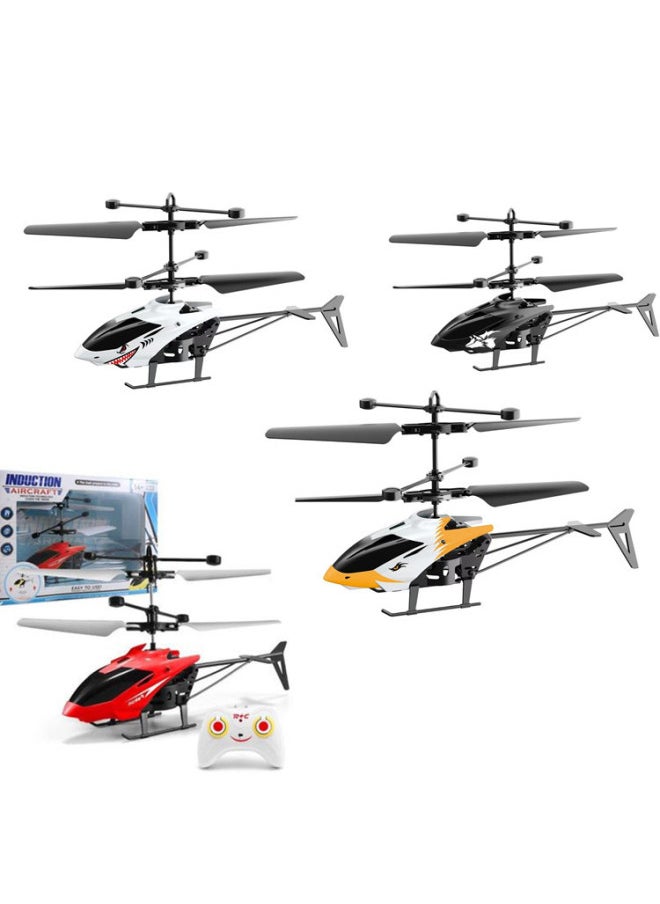 Children's Palm Induction Aircraft Flying Toy Induction Walker Charging Unmanned Helicopter-Color:Dual-mode Remote Control 1-Specifications:12