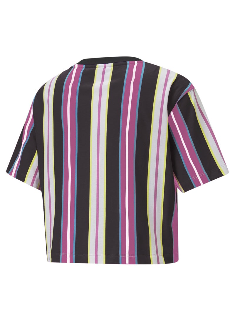 PUMA - SW Relaxed Womens Printed T-Shirt - Image 1