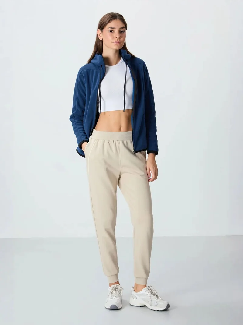 تومي لايف TOMMY Women's Cotton-blend Jogger Sweatpants