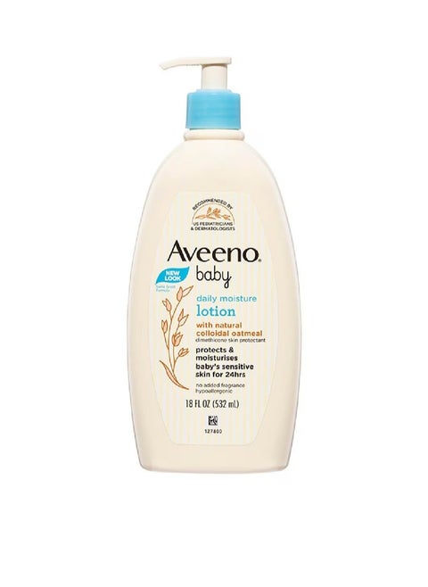 Aveeno Baby Daily Moisture Lotion with Natural Colloidal Oatmeal 532ml