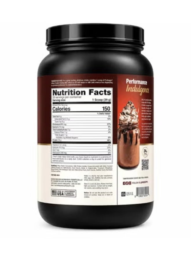 ProSupps Combo: Ghirardelli Whey Protein 2.57 lbs (30 Servings) Rich Chocolate + Free Jekyll & Hyde Shaker V2 Black - Image 3