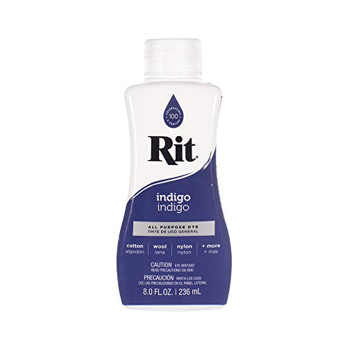 Craft County Rit Dye Liquid – Wide Selection of Colors – 8 Oz. (Indigo) - Image 1