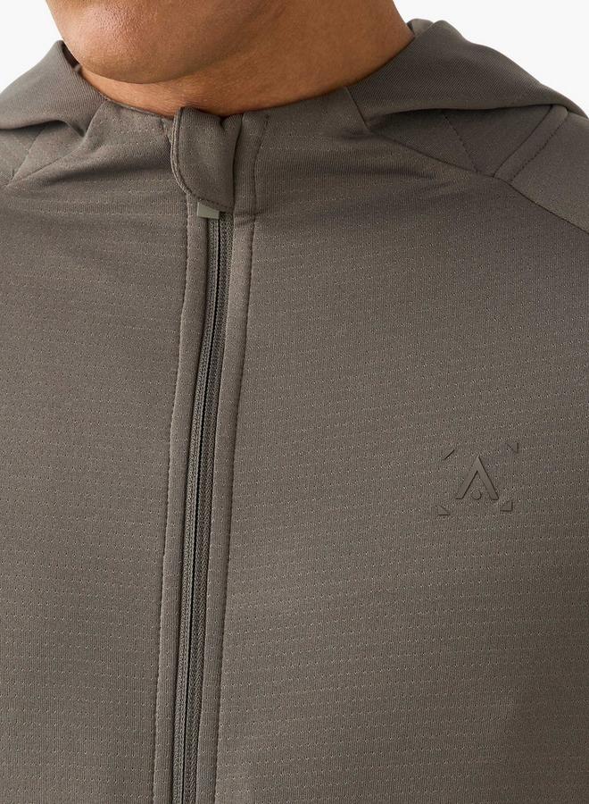 Splash Active Men Performance Zip Through Hoodie - Image 3