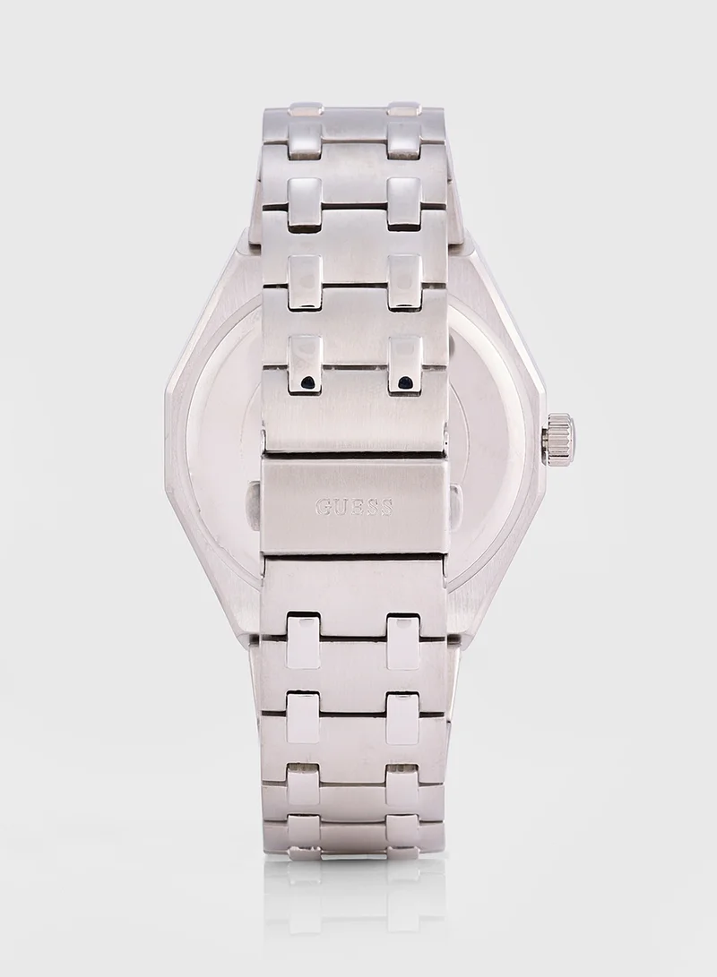 GUESS  Asset Steel Strap Analog Watch for Men | Best Price UAE