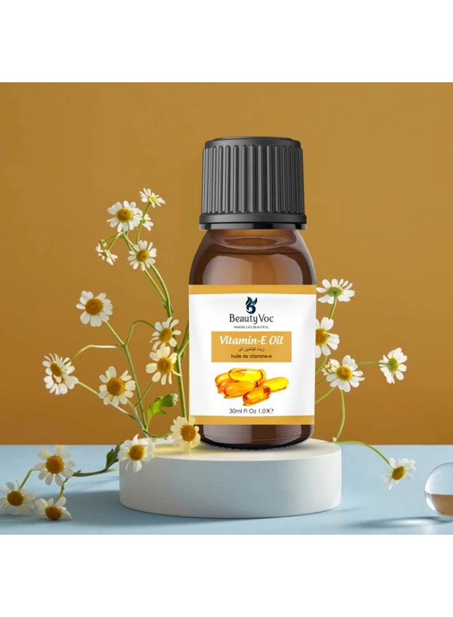 BEAUTY VOC BeautyVoc Vitamin E Oil, Moisturizes & Rejuvenates Skin, 30ml - Image 4