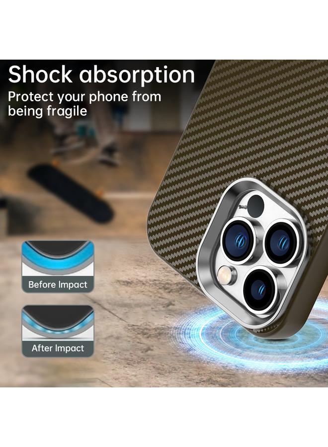 Zaboon Case For iPhone 13 Pro Carbon Fiber Series IMD Phone Case - Image 3