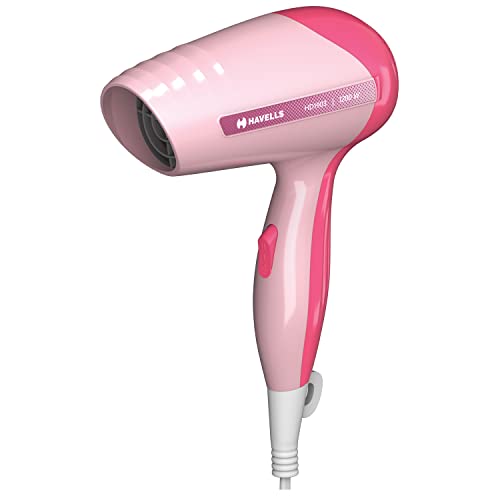 Havells 1200W Powerful Hair Dryer|Overheat Protection|2 Heat Settings (Hot/Warm)|Heat Balance Technology|Premium Pink|Your Perfect Blow Dry Companion For Effortless Hair Styling|Hd1903-1200 Watts - Image 1