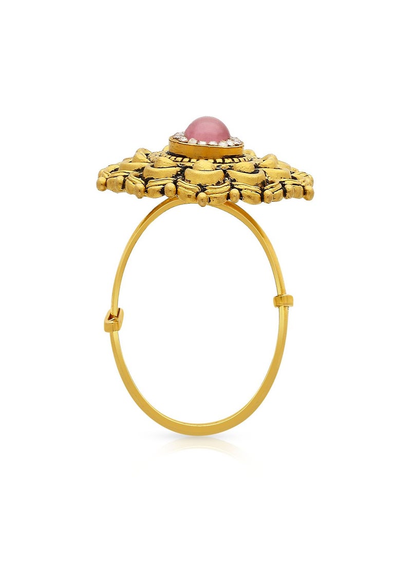 Malabar Gold and Diamonds - 22 Carat 916 Purity Yellow Gold Ring RG3887657Y13 For Women - Image 1