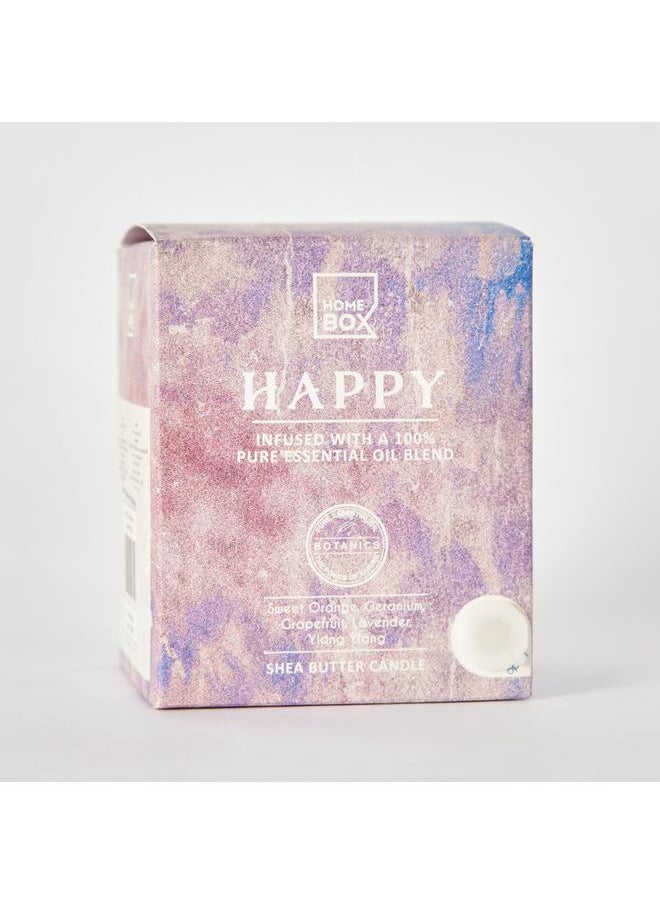 Nourish Happy Scented Jar Candle With Wooden Lid 206 G  - Image 5