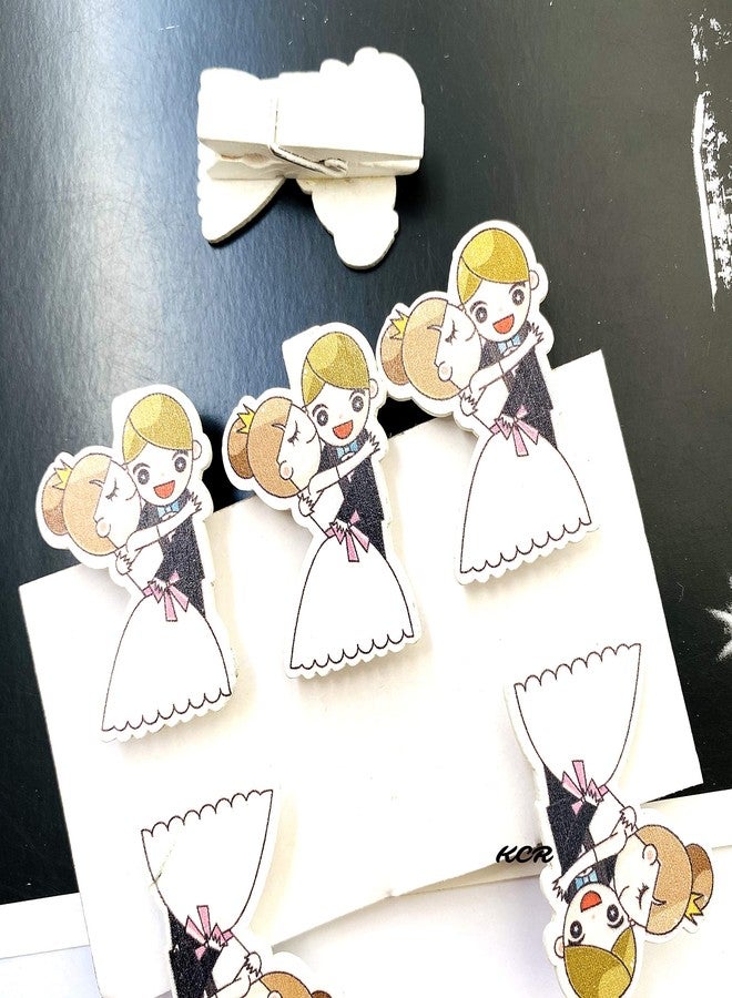 KCR Couple Wooden Dreamer Photo Paper Clips - Set of 6 - Image 5