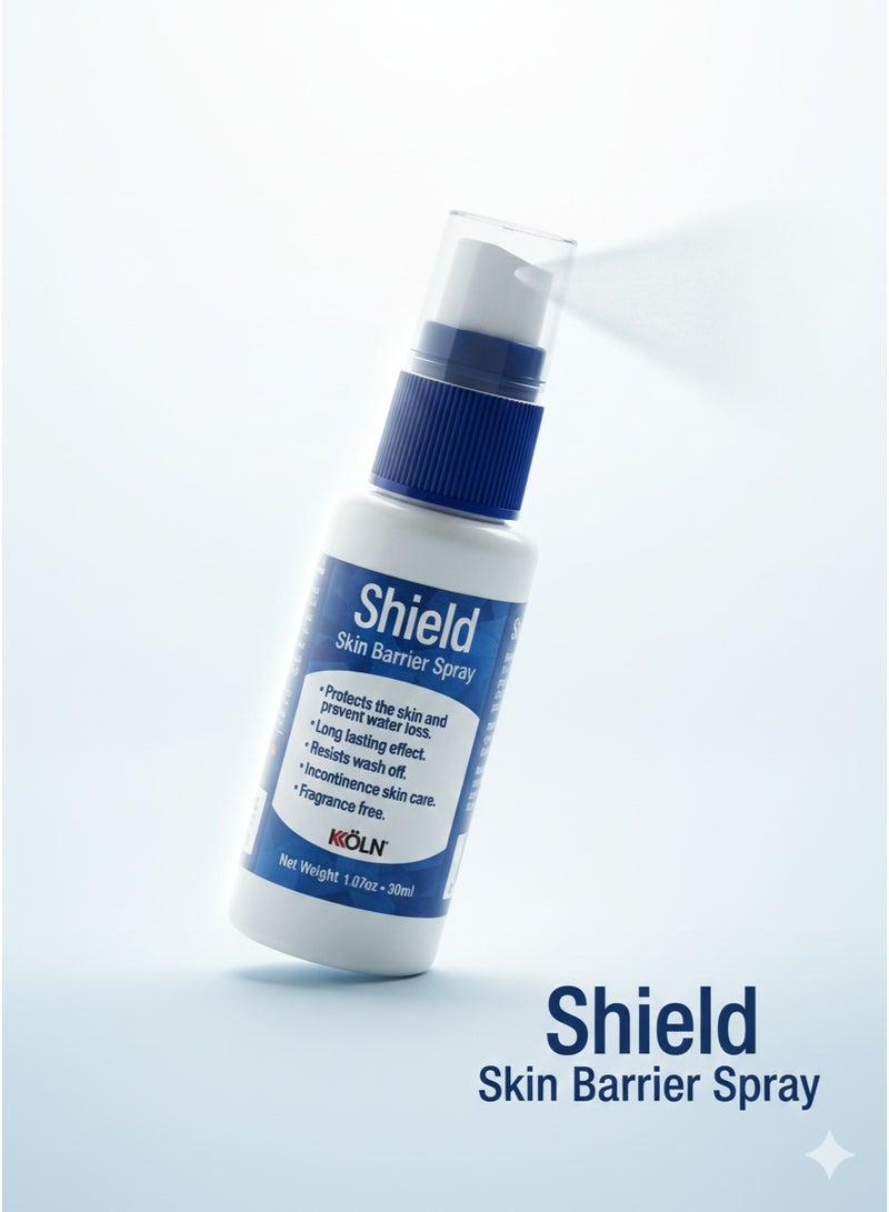 Shield Medical Adhesive Remover Spray, No-Sting Ostomy Adhesive Remover Spray, Skin Adhesive Remover, Stoma, 30ml - Image 1