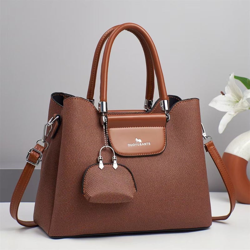 New Trendy Textured Shoulder Bag Fashion Versatile Korean Niche Design Crossbody Bag Export - Image 4