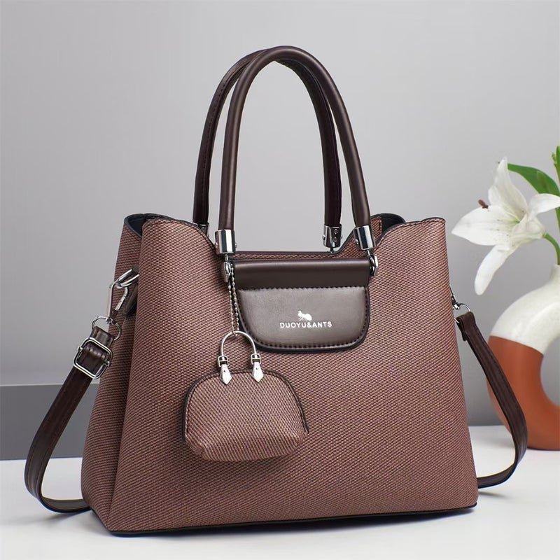 New Trendy Textured Shoulder Bag Fashion Versatile Korean Niche Design Crossbody Bag Export - Image 1