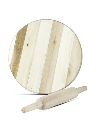 Manual Wooden Roti Chapati Flatbread Tortilla Presser Maker with Rolling Pin 12 Inch (Product Color May Vary) - pzsku/ZDB5F3329938A9822A80CZ/45/_/1678348796/9d6353df-97c4-4231-8ad2-a4bdccaae78a