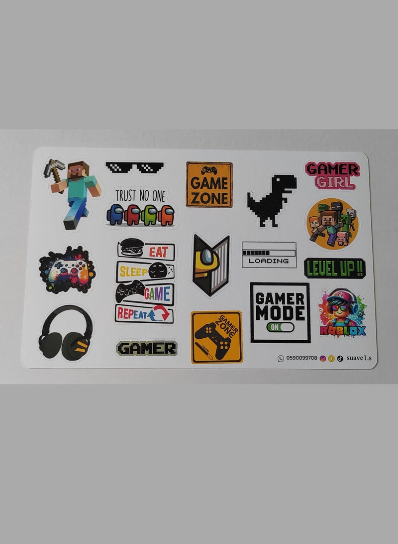 ملصقات سواڤ ملصقات الألعاب