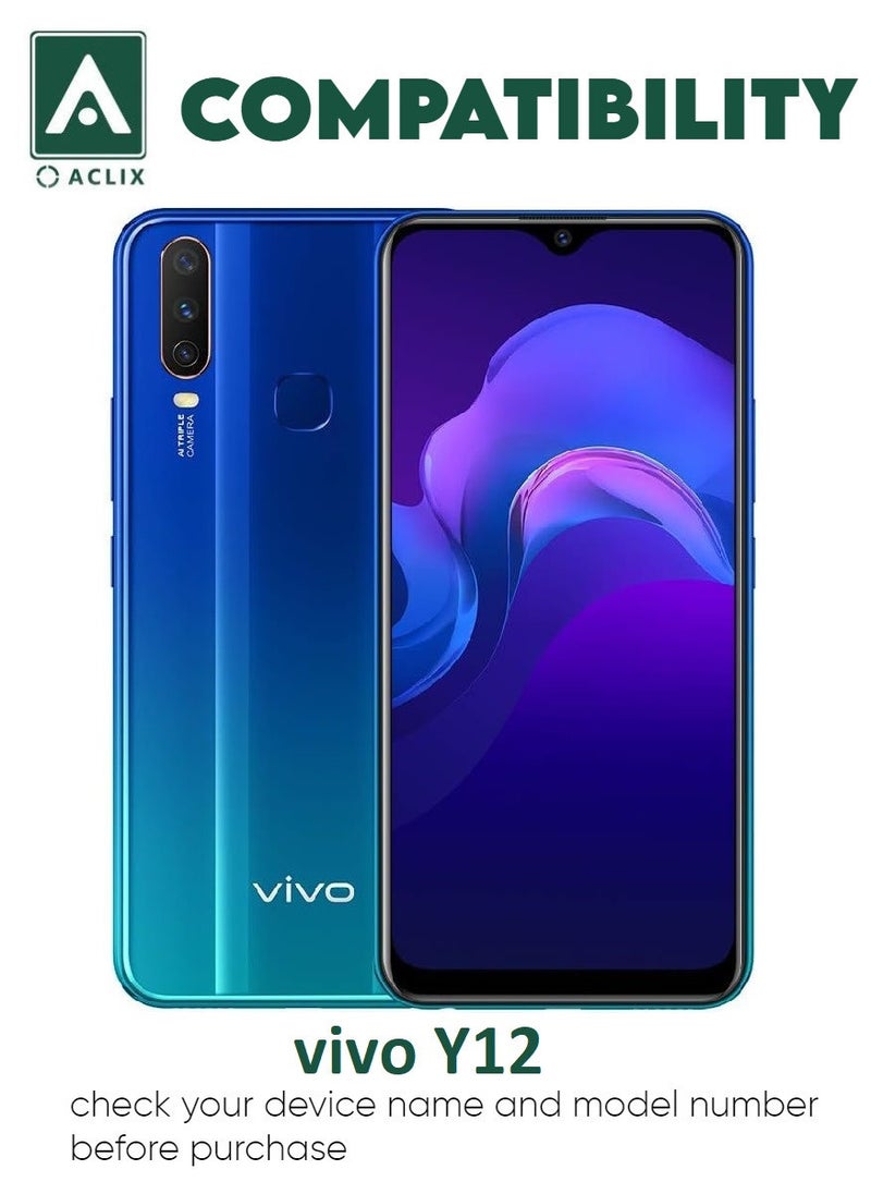 ACLIX 3 Pieces Antistatic ESD Dustproof Premium Quality High Definition Tempered Glass Screen Protector Designed For vivo Y12 - Image 3