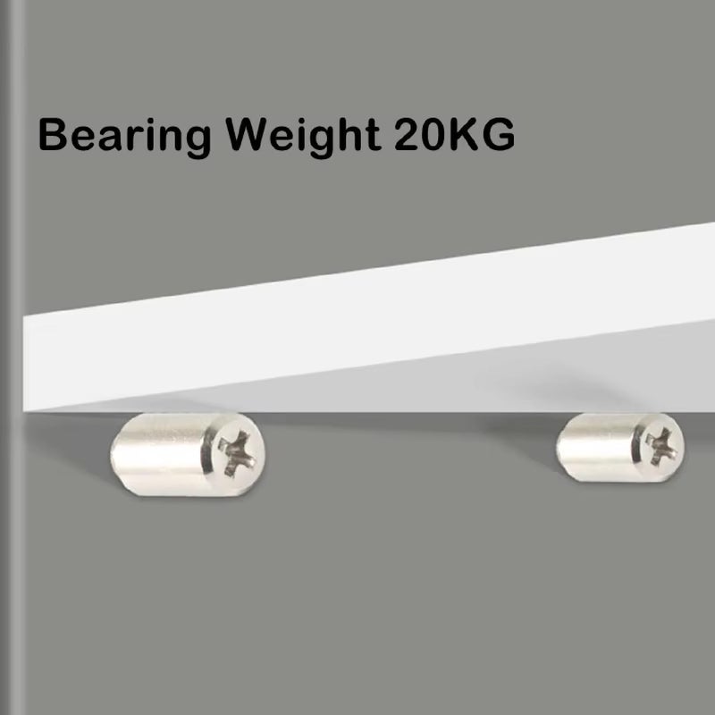 Shelf Support Pegs with Silicone Sleeve 10Pack SelfTapping Cabinet Pins for Shelves Cupboard Bookcase  - Image 4