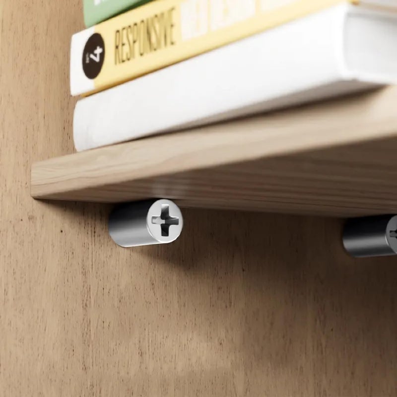 Shelf Support Pegs with Silicone Sleeve 10Pack SelfTapping Cabinet Pins for Shelves Cupboard Bookcase  - Image 3