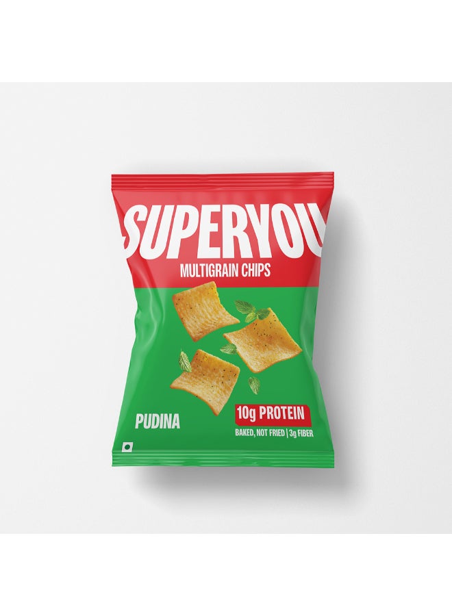 SuperYou رقائق سوبر يو متعددة الحبوب بنكهة النعناع 40 جرام - Image 1