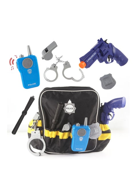 Costume Police Backpack Performance Props Costume Backpack