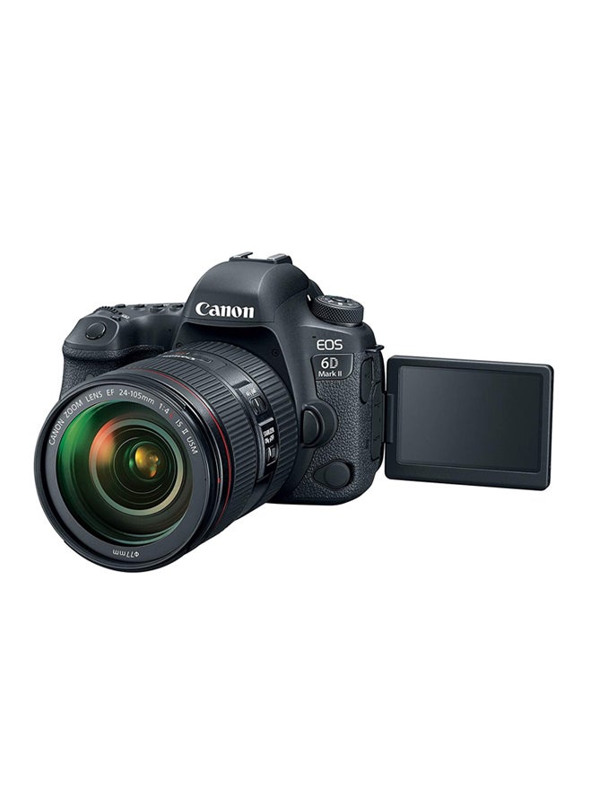 Canon EOS 6D Mark II DSLR With EF 24-105mm f/4L IS II USM Lens 26.2MP LCD Touchscreen - Image 3
