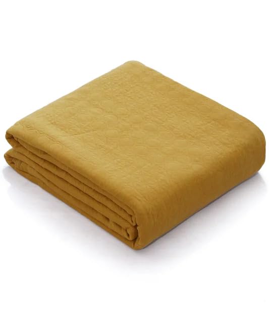 Lucien Cornsilk Color Double Bed Dohar - Soft and Lightweight, Seasons, Quilt | Duvet | Dohar | Blanket  - Image 4