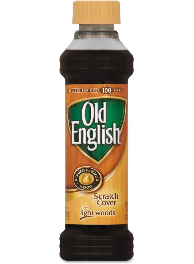 Old English Light Wood Scratch Cover, 8 Oz, 8 Ounce (Pack Of 1), Multicolor