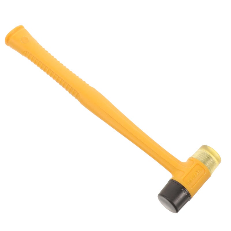 Detachable Double Head Installation Hammer With Yellow Plastic Handle For Carpentry - Image 2