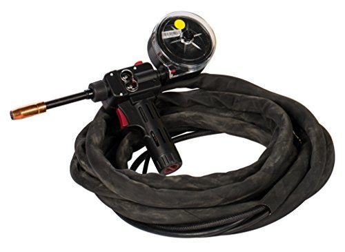 ESAB TWECO 10271397 MIG Spool Gun for Rebel 215ic MultiProcess Welder 023 035 Welding Wire 160 Amp 12 Direct Connect Cable Heavy Duty Drive Motor Impact Resistance Handle - Image 1