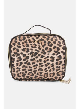 Gola  Women Animal Print Cosmetic Bag, Multicolor  - Image 1