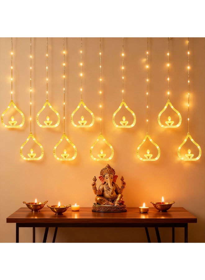 zayo LED Diya 2 Light Warm White 3M - Image 1