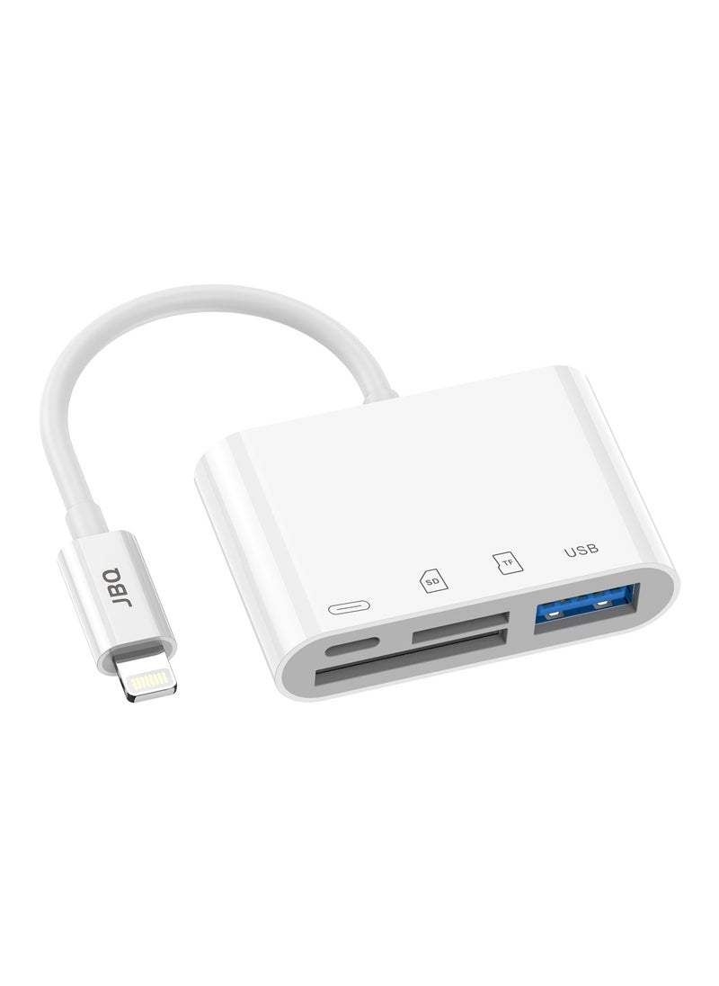JBQ - Multifunction 4 in 1 Adapter and Card Reader - Image 1