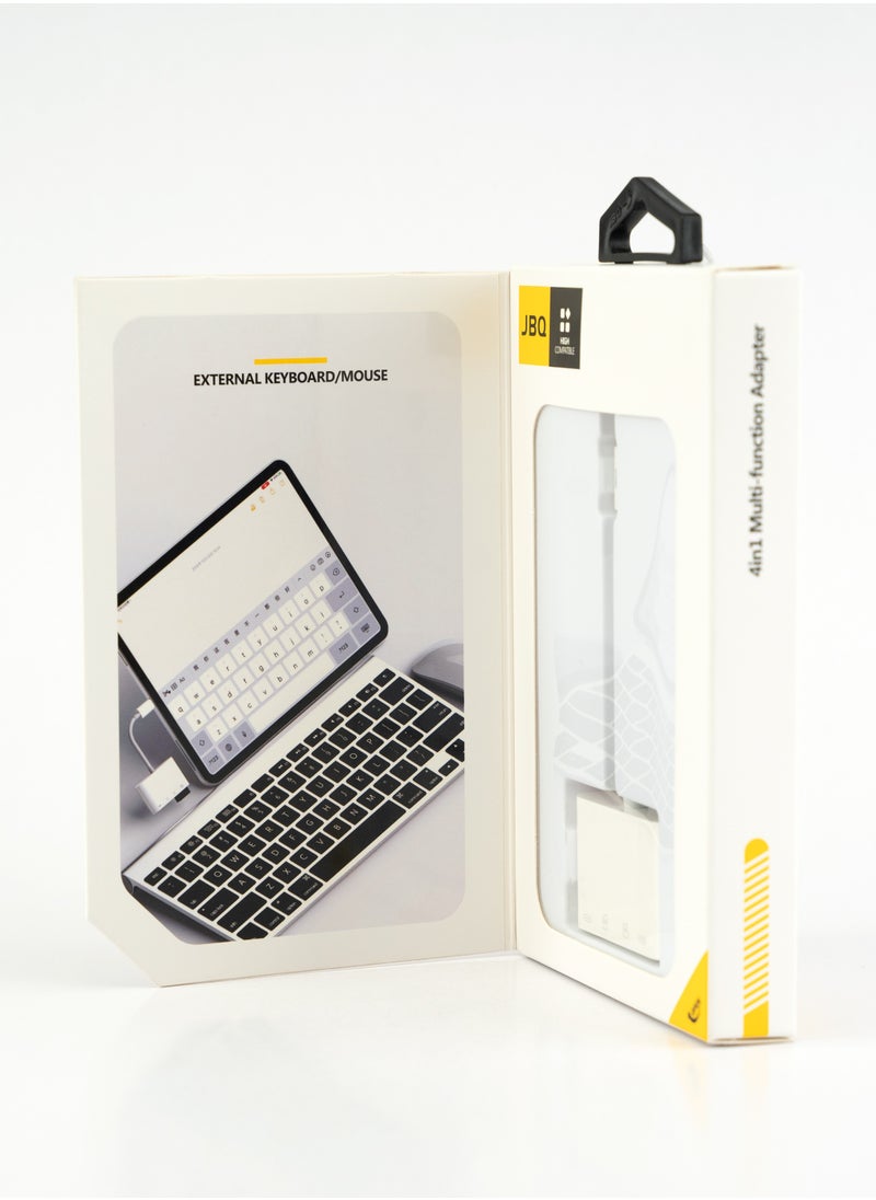 JBQ - Multifunction 4 in 1 Adapter and Card Reader - Image 1