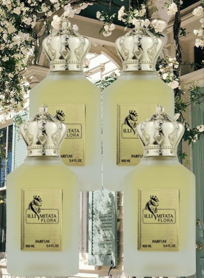 بي إل 4 قطع عطر إليميتاتا فلورا 100مل - Image 1