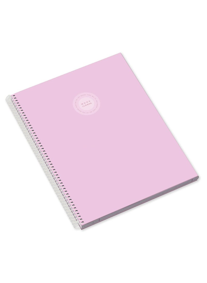 Ambar 1-Piece A4 Size Spiral Notebook Hard Cover Single Lined Ruling Assorted Designs - Image 3