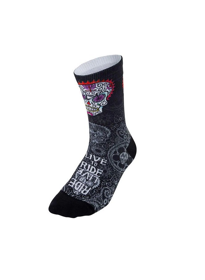 CyCology - Day of the Living Cycling Socks - Image 1