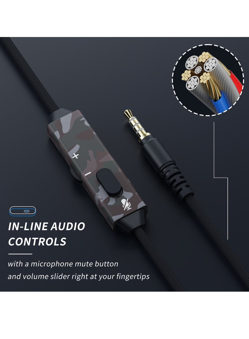 بنيون سماعة ألعاب سلكية BG02 مع ميكروفون سماعة ألعاب مع ميكروفون - Image 5