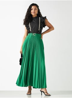 2Xtremz 2Xtremz Embellished Sleeveless Top with Piecrust Collar and Ruffles  - Image 2
