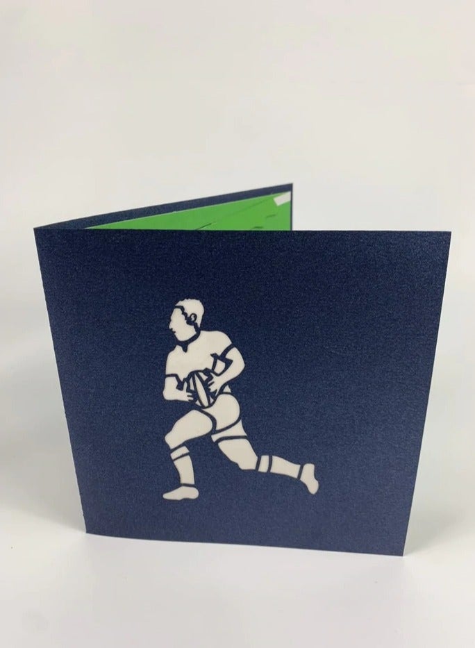 Abra Cards Rugby Pop Up Card Best Fathers Day Gift - Image 4