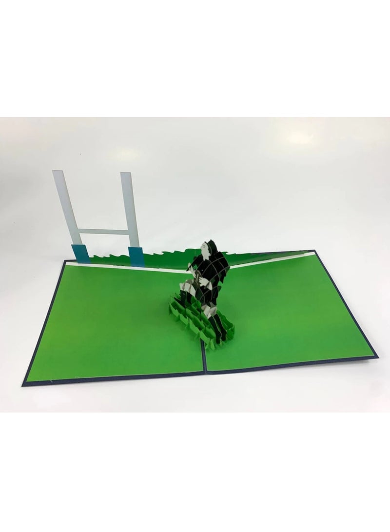 Abra Cards Rugby Pop Up Card Best Fathers Day Gift - Image 2