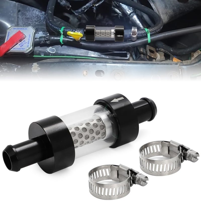 WIKIBB 58 Universal Filter Inline Heater Core Coolant Filter and Inspection System Stainless Steel Filter Mesh Matching Fixture - Image 2