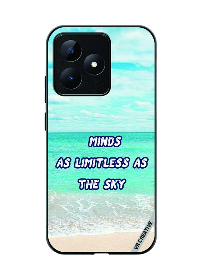VR CREATIVE Protective Case Cover For Realme C53 Sky Caption Design Multicolour - Image 1