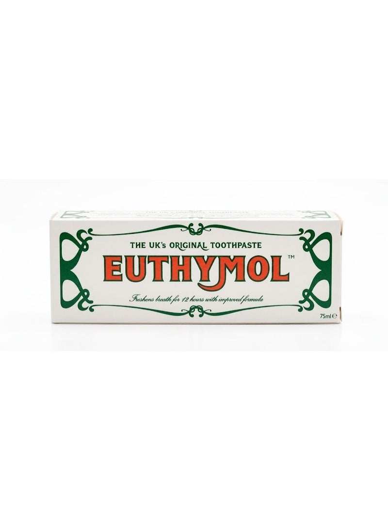 Euthymol Original Toothpaste 75ml - Image 2